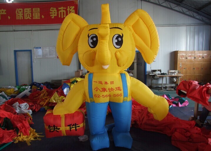 沧州大象充气卡通气模